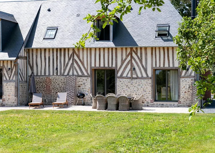 Maison Du Haras Norman House Near Deauville Prázdninový dům *